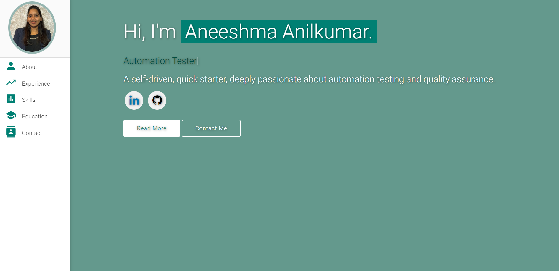 Aneeshma Anilkumar | Software Test Engineer